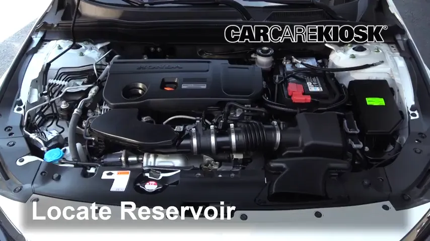 2019 Honda Accord Sport 2.0L 4 Cyl. Turbo Windshield Washer Fluid